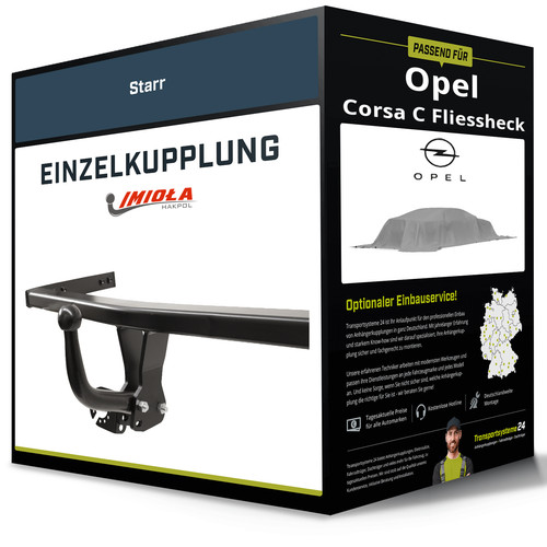 Starre anhängerkupplung für - anhängerkupplung,