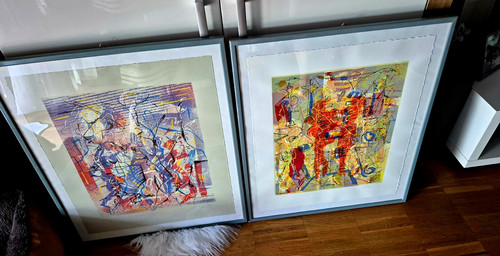 Penck print labodel - 2x,