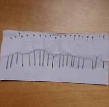 Stecknadeln aus Stahl, mit Metalkopf, 3 cm lang, 100 Stück pro Einheit