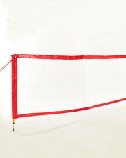Fußballtennis XL für Rasenplatz 9 m breit und Transporttasche Tennisset Fußball