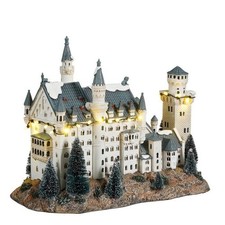 Luville-1142385, Schloss Neuschwanstein, Weihnachtsdorf, Residenz, Burg