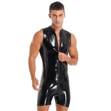 Herren wetlook ärmellos - wetlook,