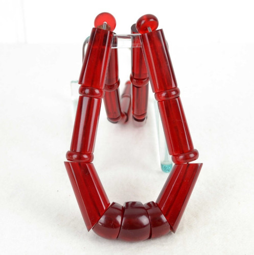 Art deco kette bakelit - deco,