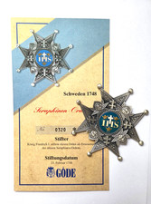 Göde Abzeichen --Seraphinen Orden-- Schweden