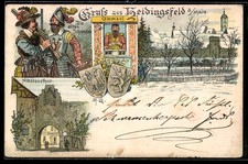 Lithographie Heidingsfeld a