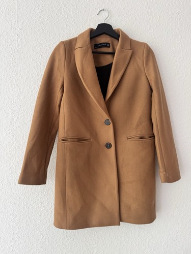 Zara woman wollmantel - wollmantel, xs