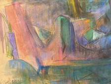 Sehr Schönes Abstraktes Bild Frederic Gisselbrecht Abstrakte Kunst Kohlepapier