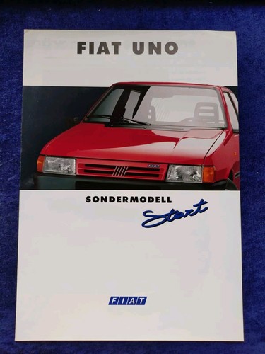 Fiat uno start prospekt - uno,