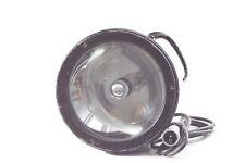 großer alter Strahler Tripod DDR NVA LO W40 Feuerwehr Suchscheinwerfer art deco