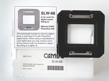 CAMBO SLW-88 Adapterplatte Phase One IQ / Mamiya Leaf Digital Back für WRS WDS