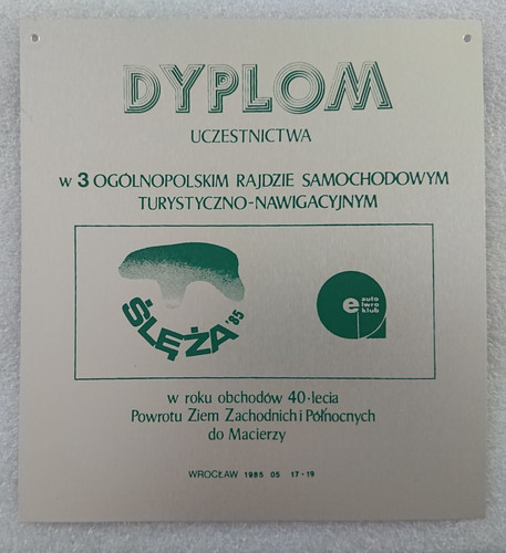 Alte plakette medaille - plakette, dyplom