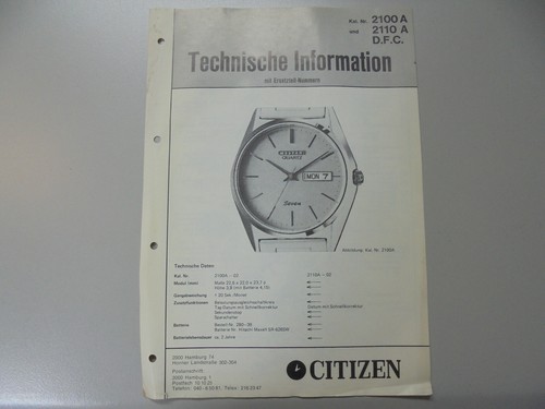 Citizen technische - ,,