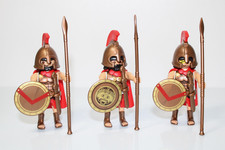 playmobil 3 x figur zu  römer grieche spartaner leonidas xerxes soldaten history