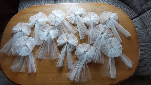 12x rosette schleife - 12x,