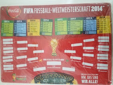 COCA COLA EMAILLE BLECHSCHILD