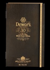 Dewar´s Holzkasten Holzbox Aufbewahrungsbox Flaschenschrank 30 Years  John Dewar