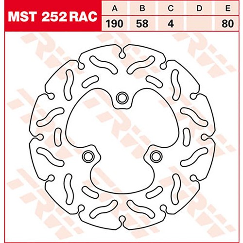Trw bremsscheibe für sachs - (für:,