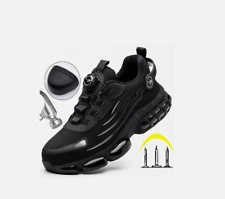 Herren Damen Leichte Arbeitsschuhe Sicherheitsschuhe Stahlkappe S3 Sport Sneaker