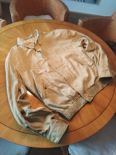 Herren wildlederblouson farbe - herren,