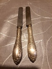 2 Antike Buttermesser, Griffe