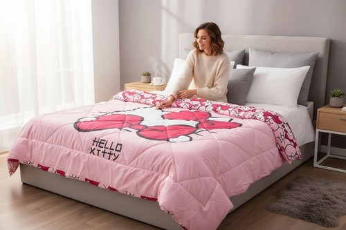 Hello kitty daunendecke - hello,