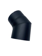 FIREFIX Ofenrohrbogen Rauchrohrbogen Ofenrohr Rauchrohr 130 mm, 45° ,2mm