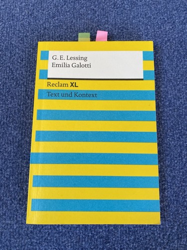 Emilia galotti textausgabe - emilia,