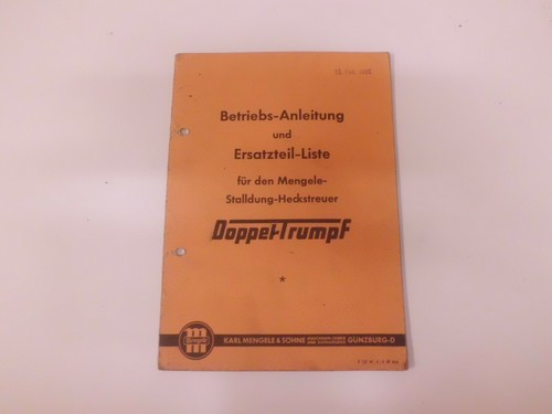 Mengele doppeltrunpf - mengele,