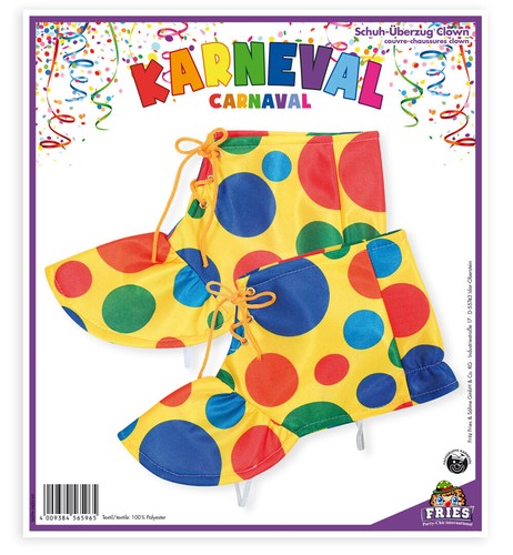 Clown überzug schuhe - clown, Überzug-schuhe