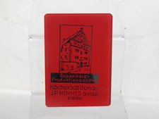 Alter kleiner Spiegel Werbung Doppelherz Höchstädt Donau J. P. HENNES Essen