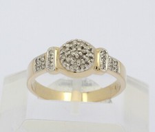 Ring in 14 kt 14k 585 er Gelb