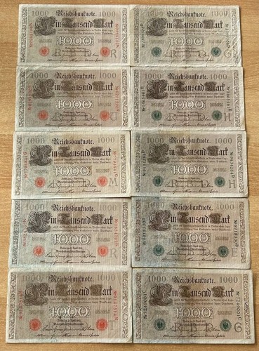 Lot 1000 mark 1910 - 10,