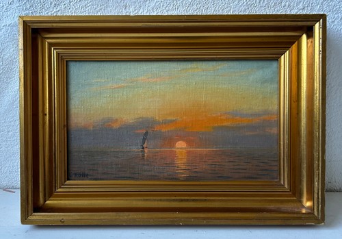 ölbild impressionist - Ölbild, c