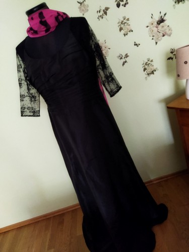 Abendkleid schwarz - gr.42/44,