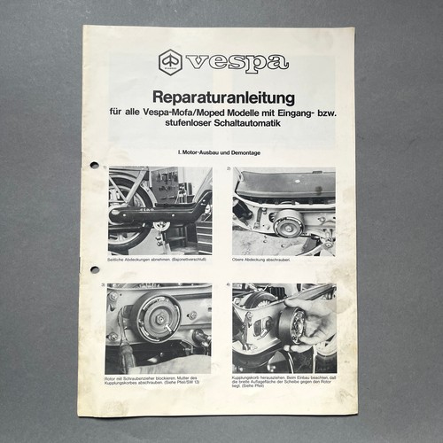 Reparaturanleitung vespa - reparaturanleitung,