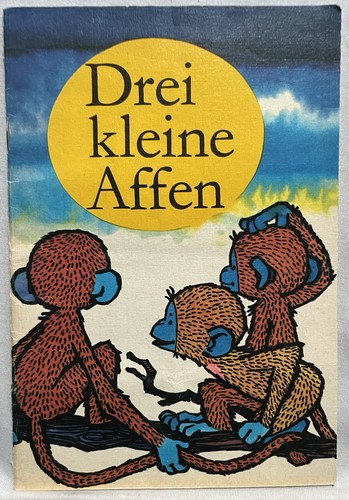 Drei kleine affen - drei,