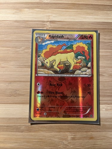 Pokemon card rapidash 114 - rapidash, 17/114