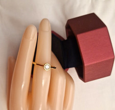 Ring Gelbgold 375  Diamant