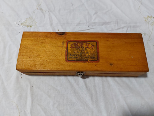 Locheisen set ddr veb - ddr,