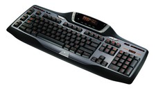 Logitech G15 Gaming Tastatur mit 2m Kabel und Palm-Rest (Handablage)