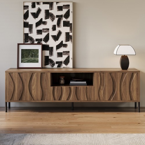 Schrank lowboard mit drei - tv-schrank,