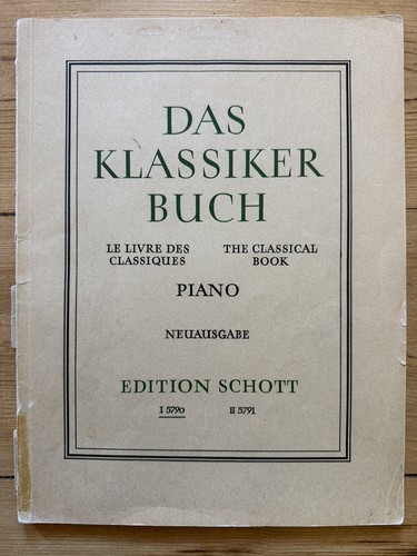 Klaviernoten das klassiker - das,