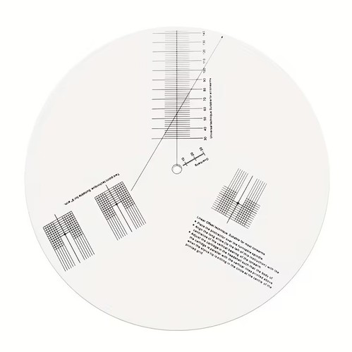 May records einstell - einstell, schablone