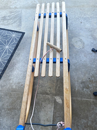 Holz rodel schlitten - rodel,