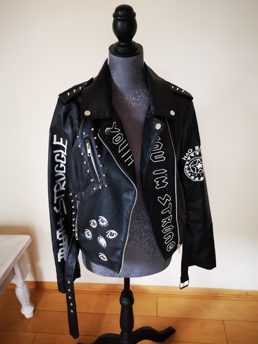 Kunstlederjacke damen - kunstlederjacke,