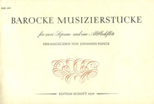 Barocke Musizierstücke für 2
