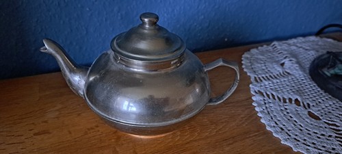 Marokkanische teekanne metall - marokkanische,