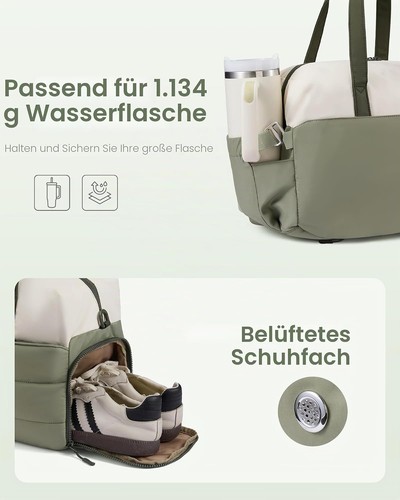 Sporttasche klein damen - klein, puffer