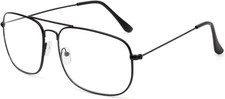 Metallgestell Nerdbrille Retro