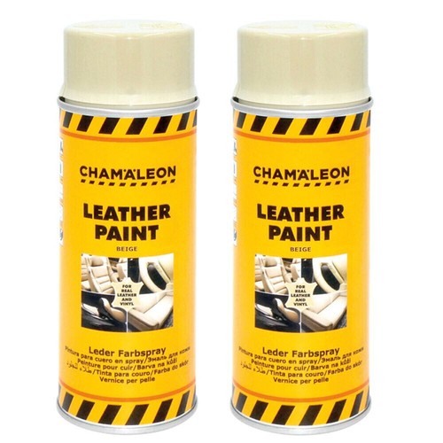 Lederfarbspray beige 400ml - x,